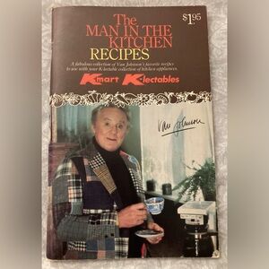 Vintage Kmart K-lectables Van Johnson The Man In The Kitchen Recipes Booklet